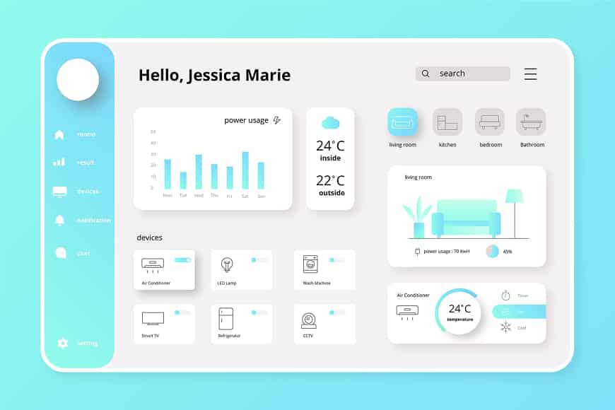 Modern Portfolio UI (SaaS)